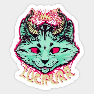 Lucipurr Sticker